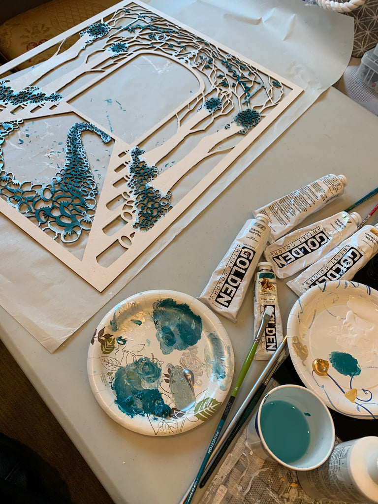 Before & After – The Art Process