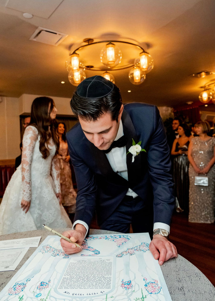 Wonderland Aisle - Custom Watercolor Painted Ketubah